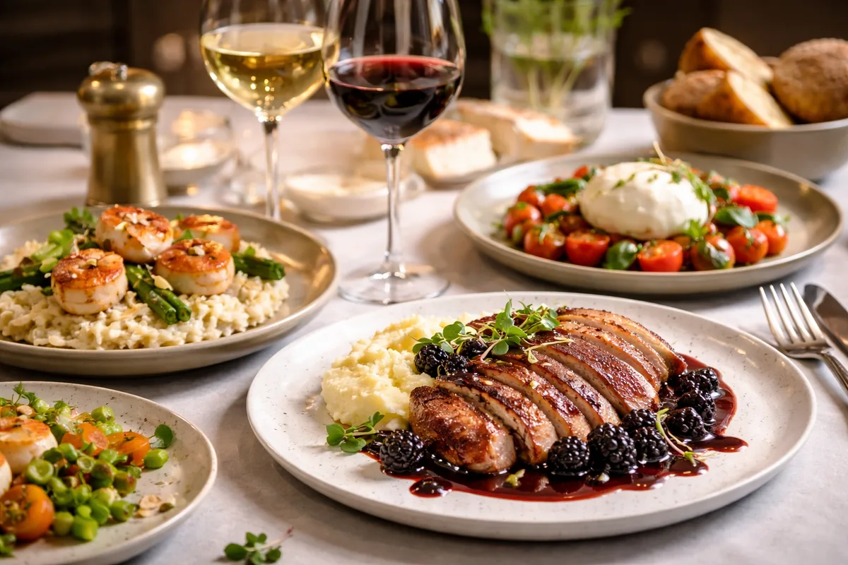 Quelles recettes bistronomiques adaptés pour un dîner élégant ?
