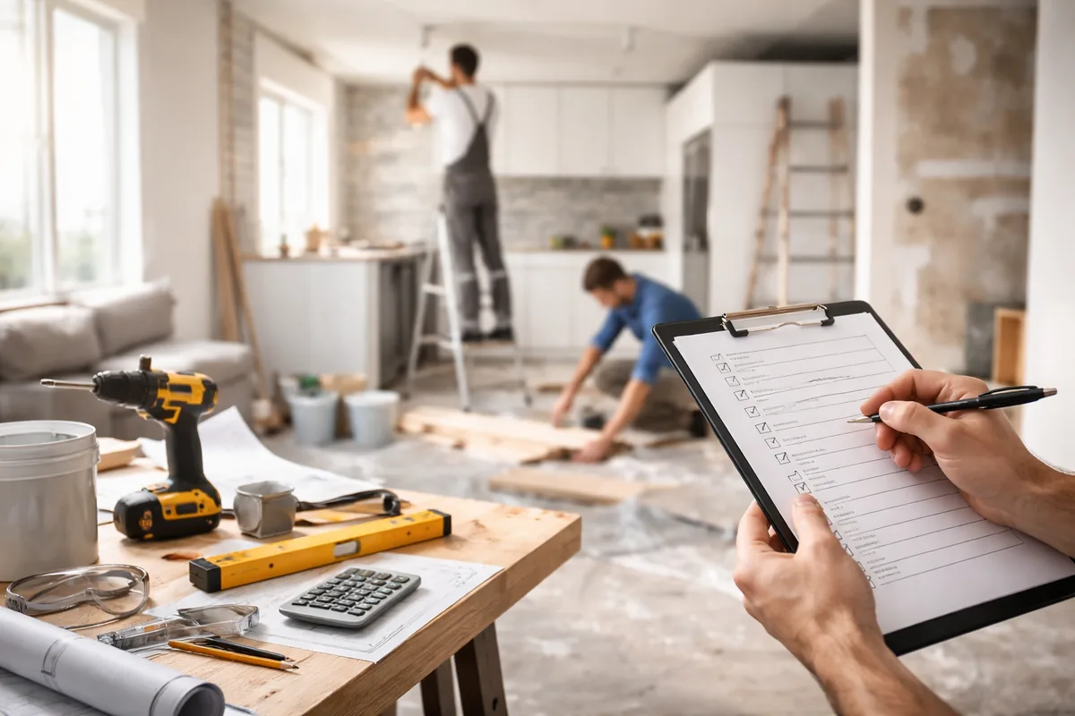 Comment évaluer les erreurs courantes en rénovation intérieure