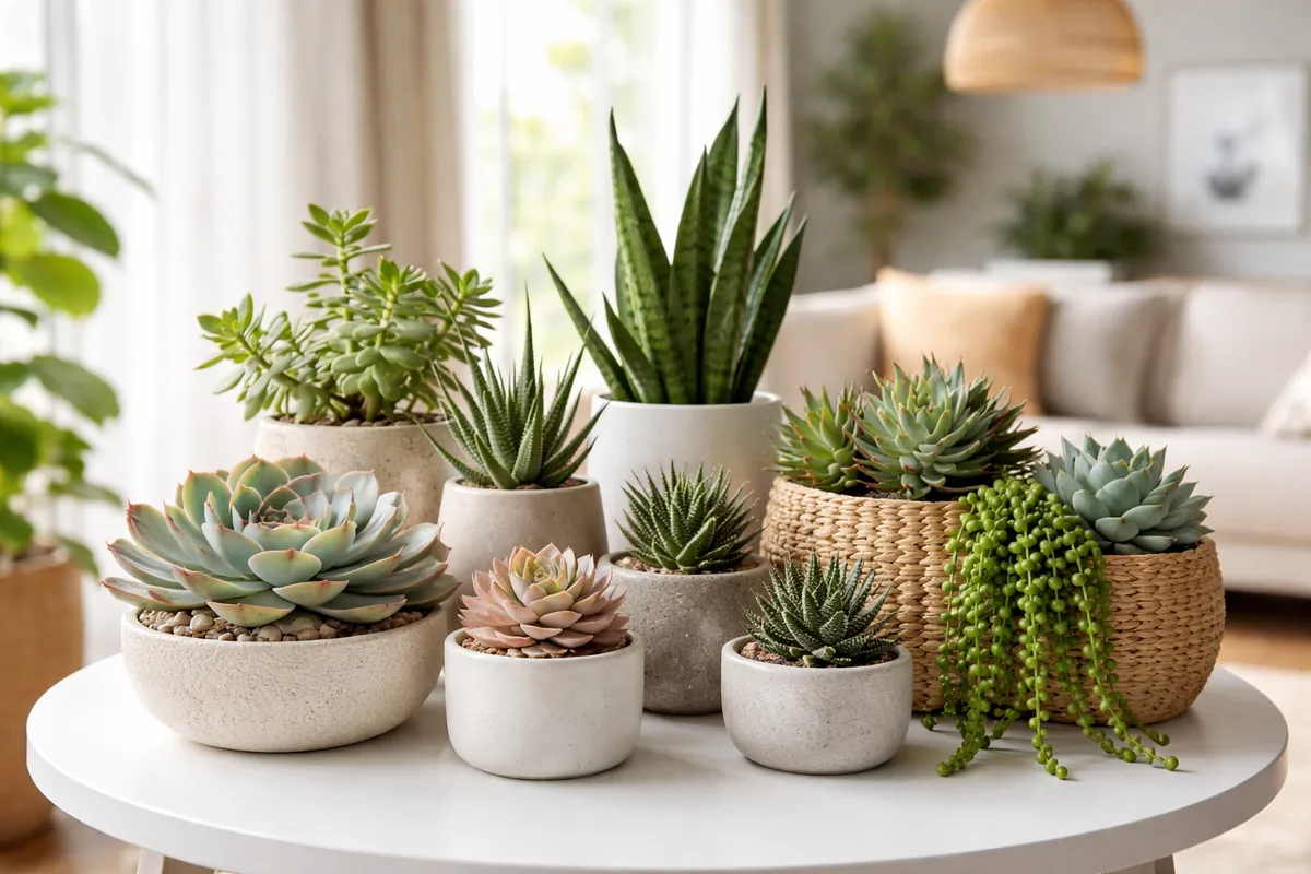 Comment choisir les meilleures plantes pour embellir votre intérieur avec des succulentes