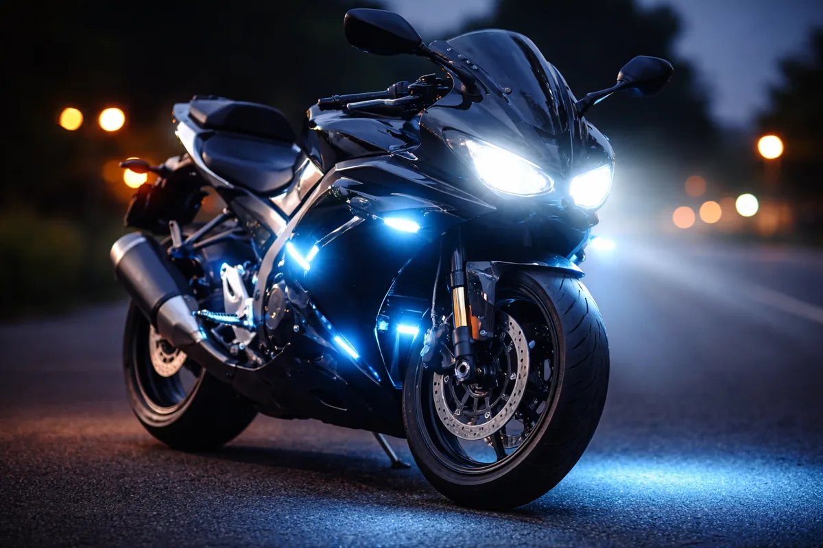 Comment personnaliser l'éclairage de votre moto pour plus de sécurité