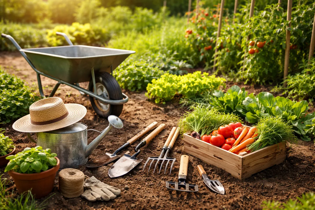 Quels outils de jardin pour entretenir un jardin potager facilement