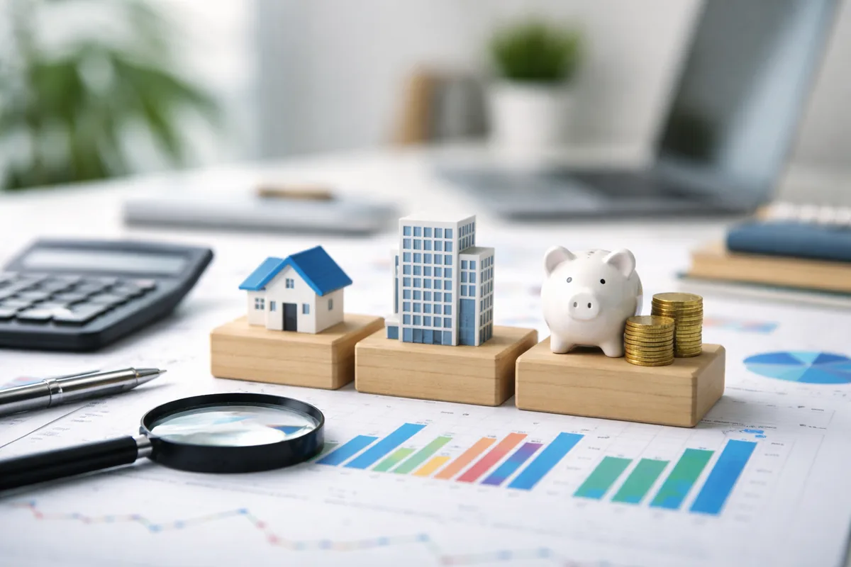 Comment comparer les différents placements financiers comme l'assurance-vie, les SCPI et le PER